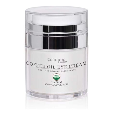 Organic Coffee Oil Eye Cream - 1 OZ