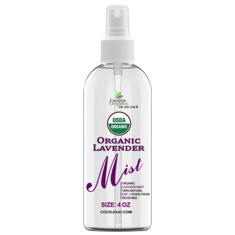 USDA Organic Lavender Mist 4 oz