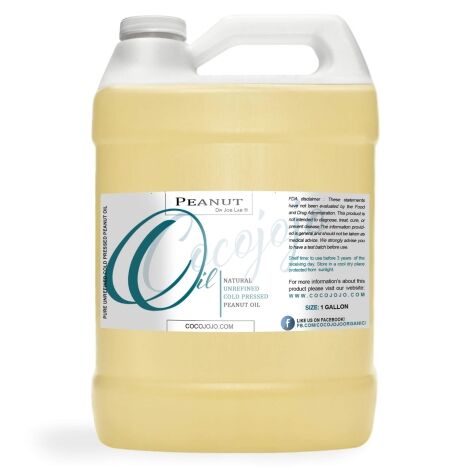 Peanut Oil Unrefined 1 Gallon